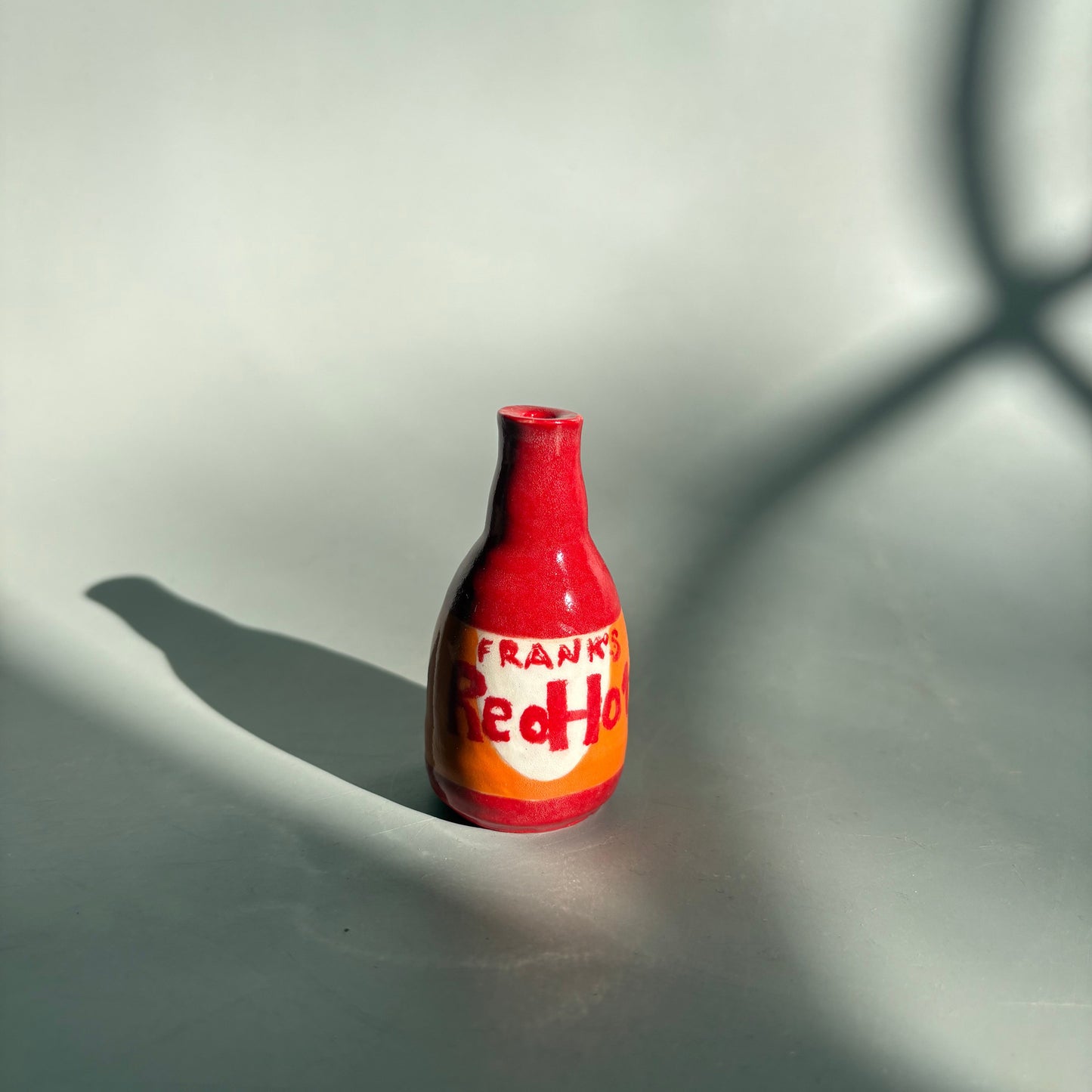 Frank's RedHot Mini Bottle Vase