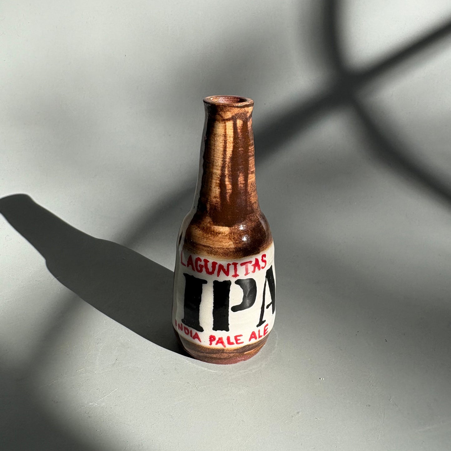 Lagunitas IPA Bottle Vase