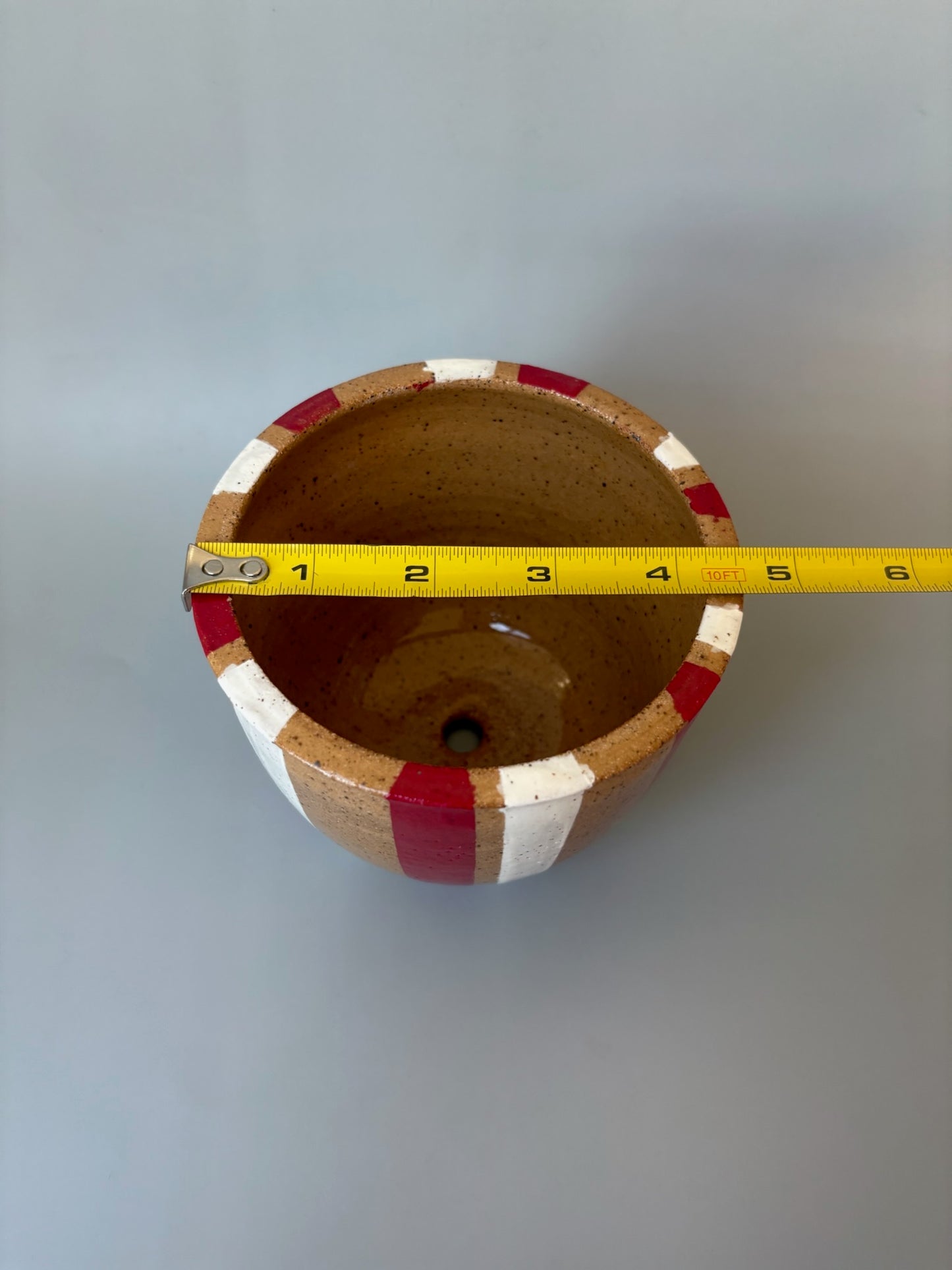 Candy Stripe Planter