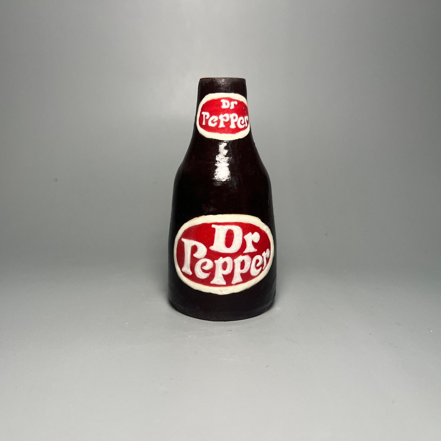 Dr. Pepper Bottle Vase