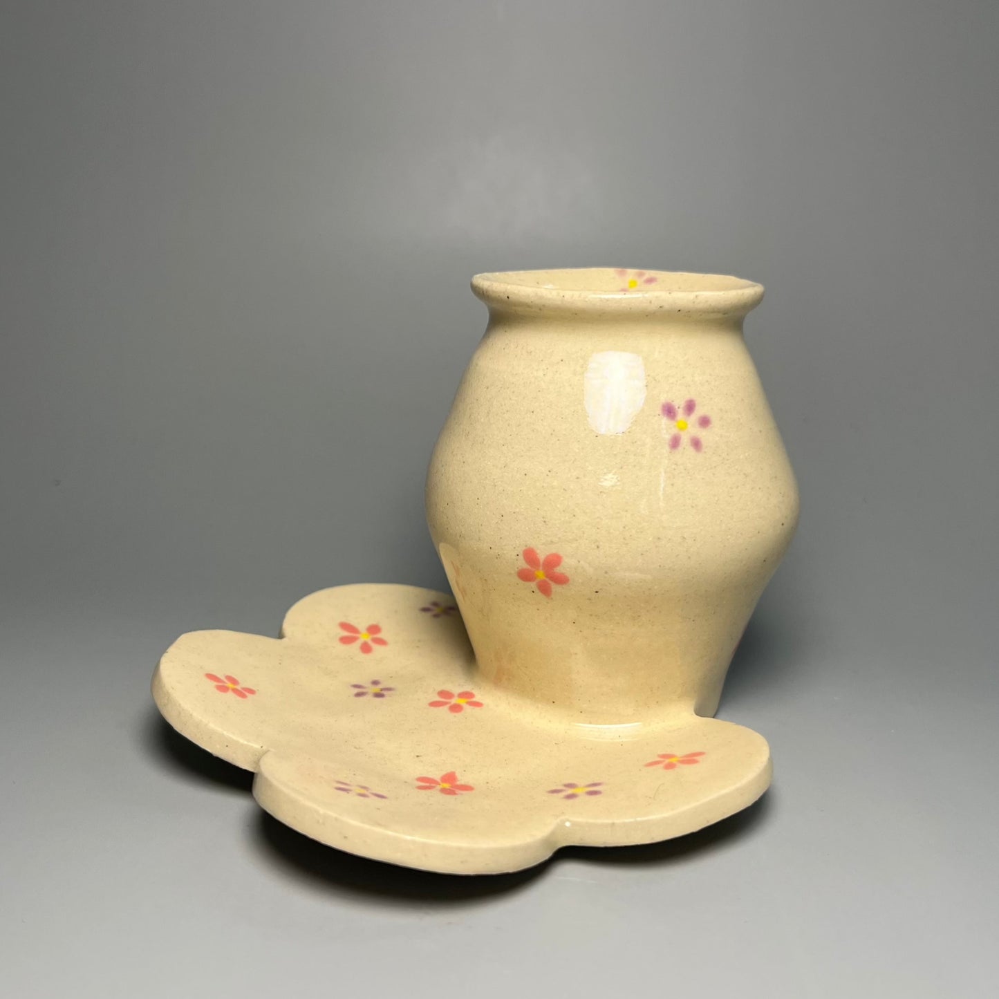 Flower Ring Dish Vase