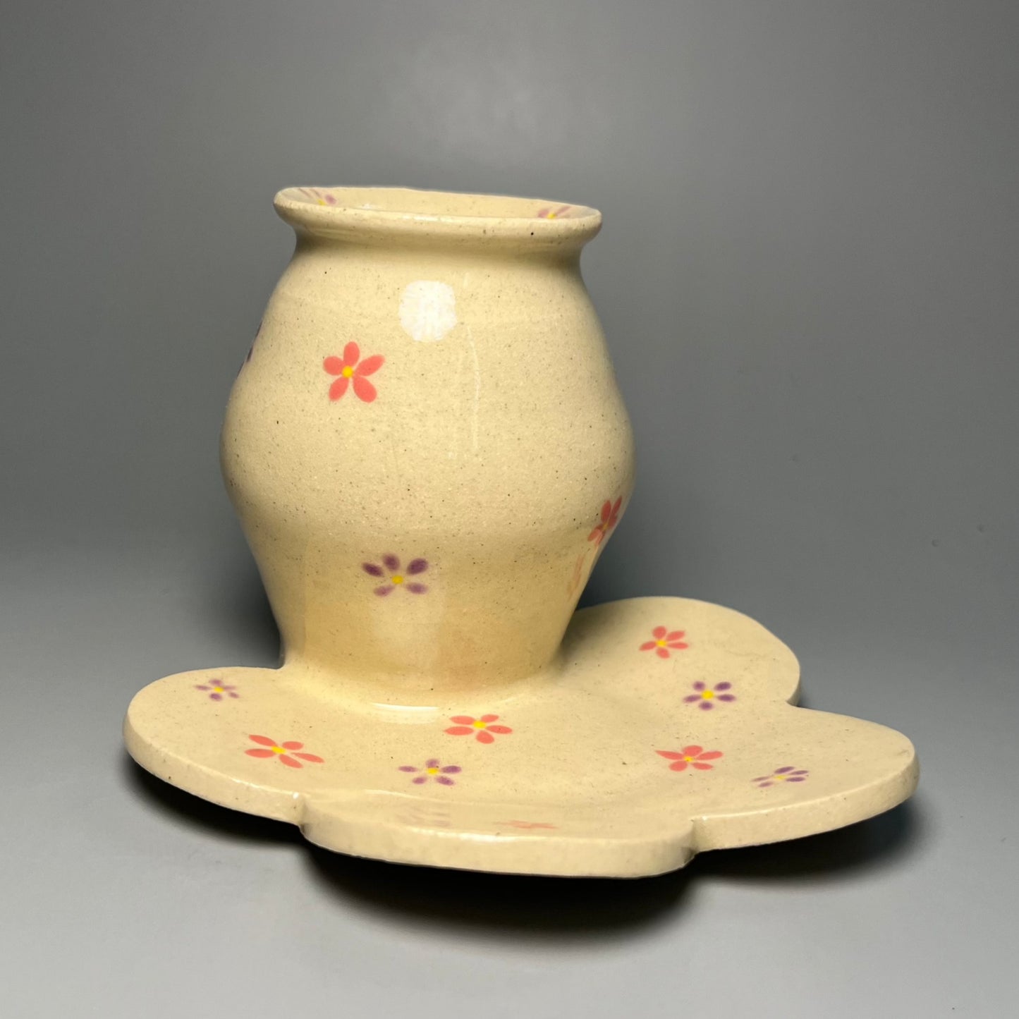 Flower Ring Dish Vase