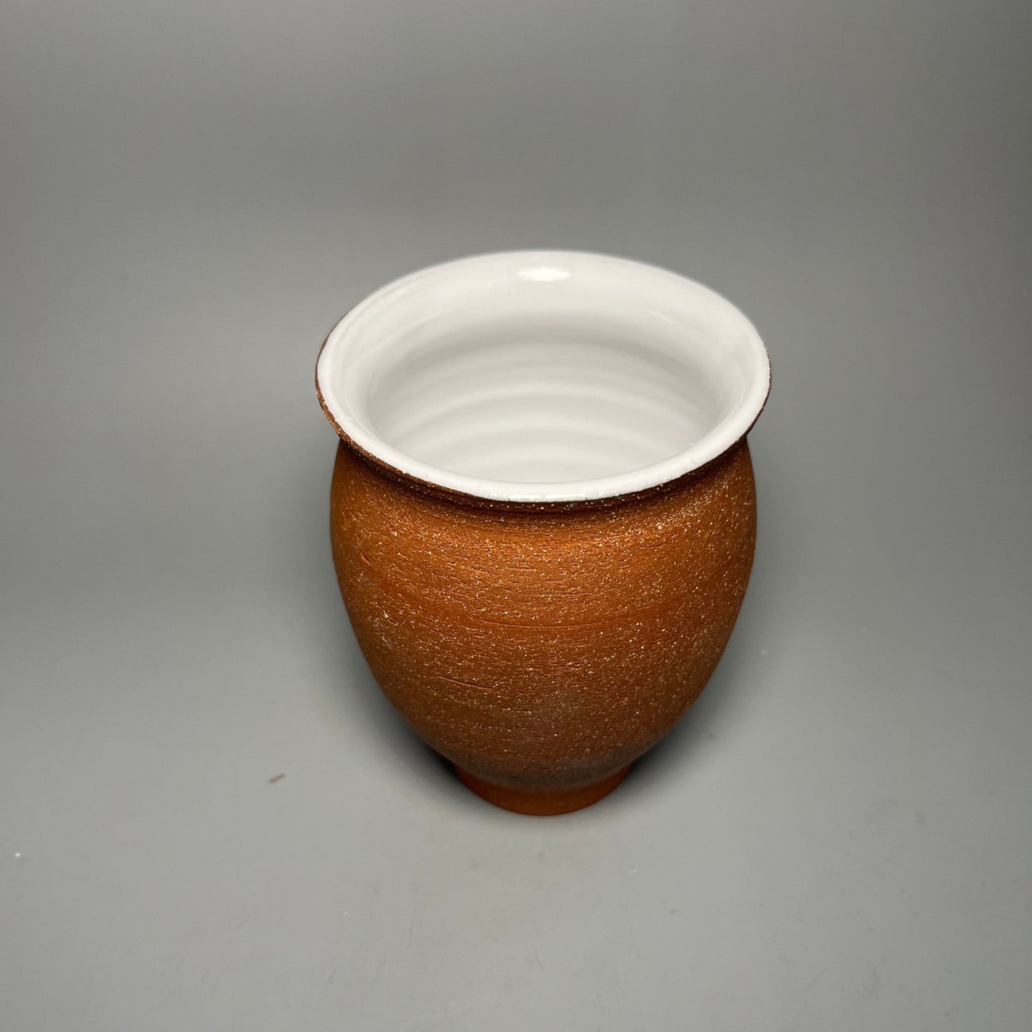 Rust & Pearl Vase