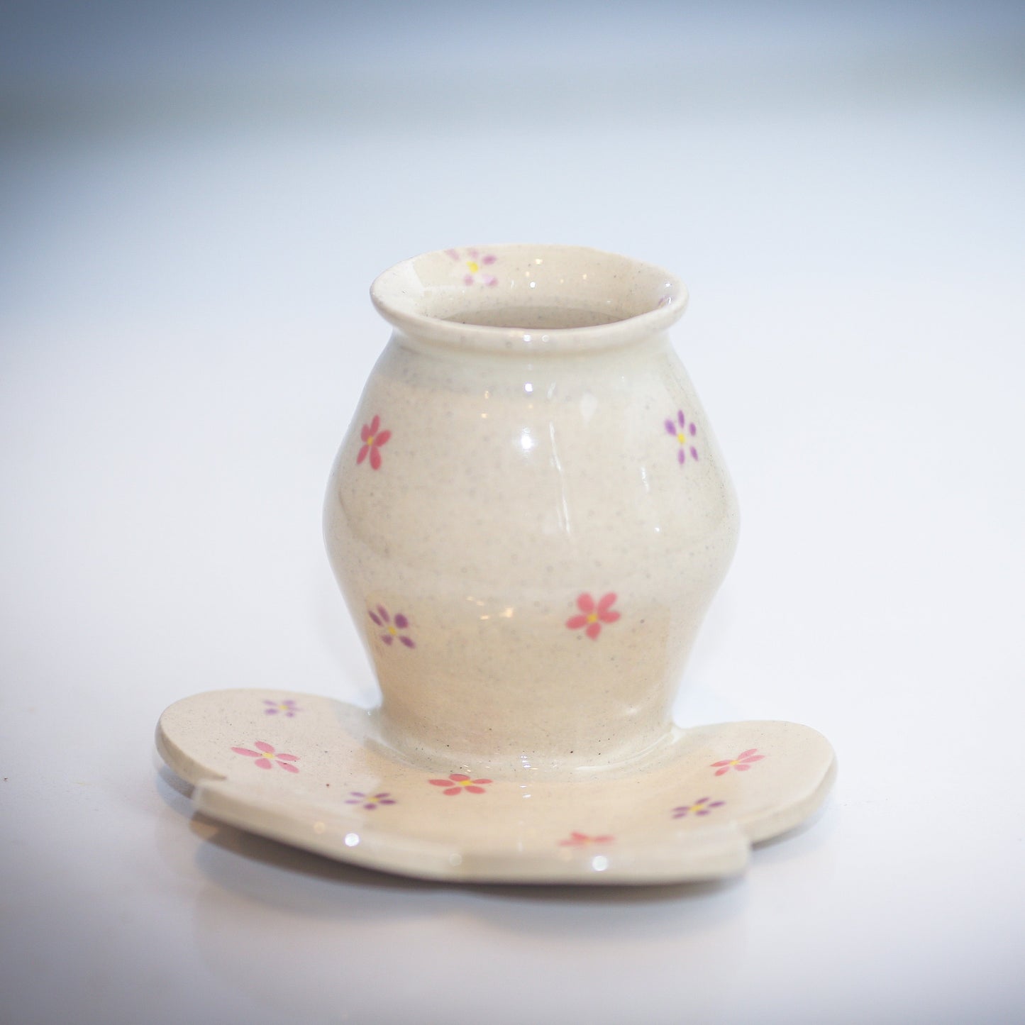 Flower Ring Dish Vase