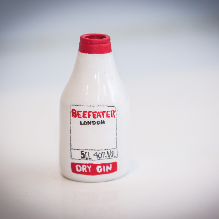 Beefeater Bottle Vase