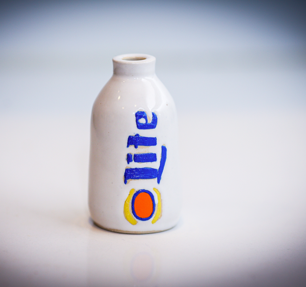 Miller Lite Bottle Vase