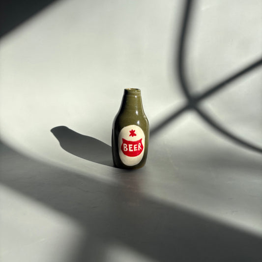 Mini BEER Bottle Vase