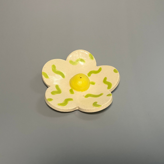 Green Confetti Flower