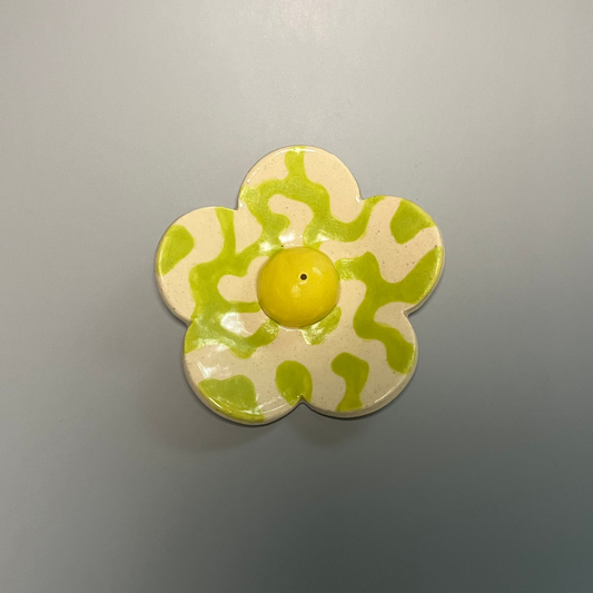 Trippy Green Flower
