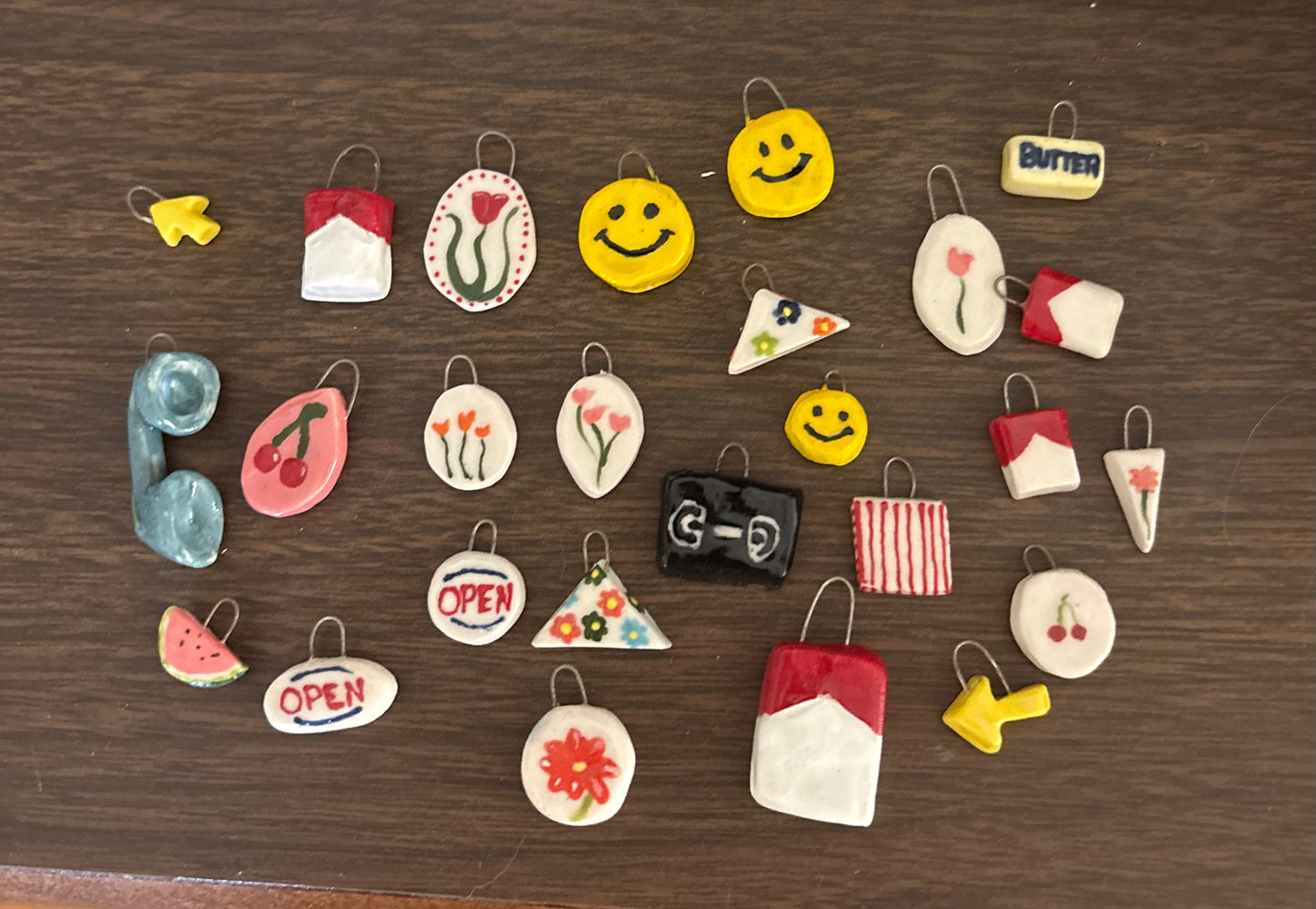 Porcelain Charms