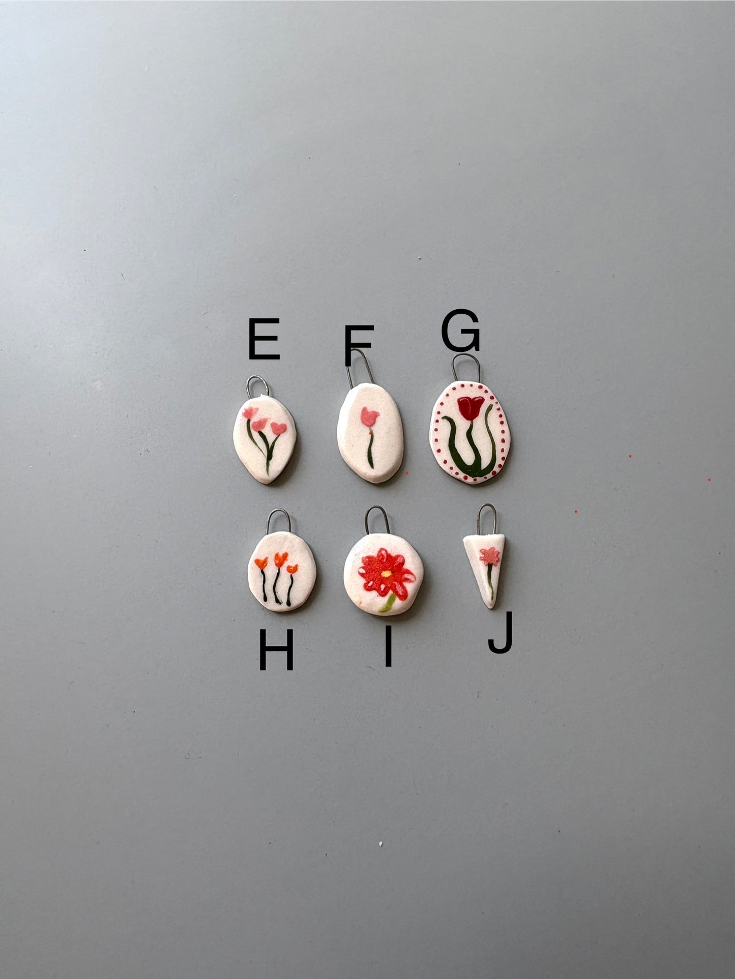 Porcelain Charms