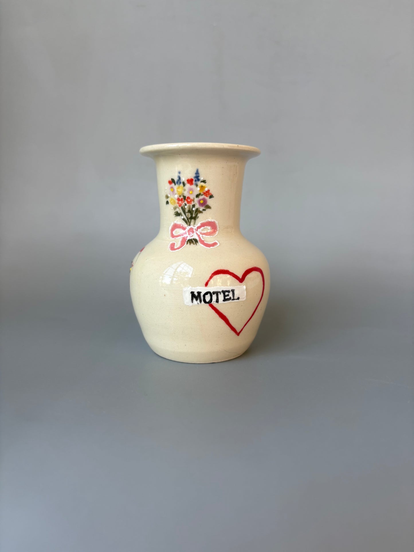Cherry Motel Vase