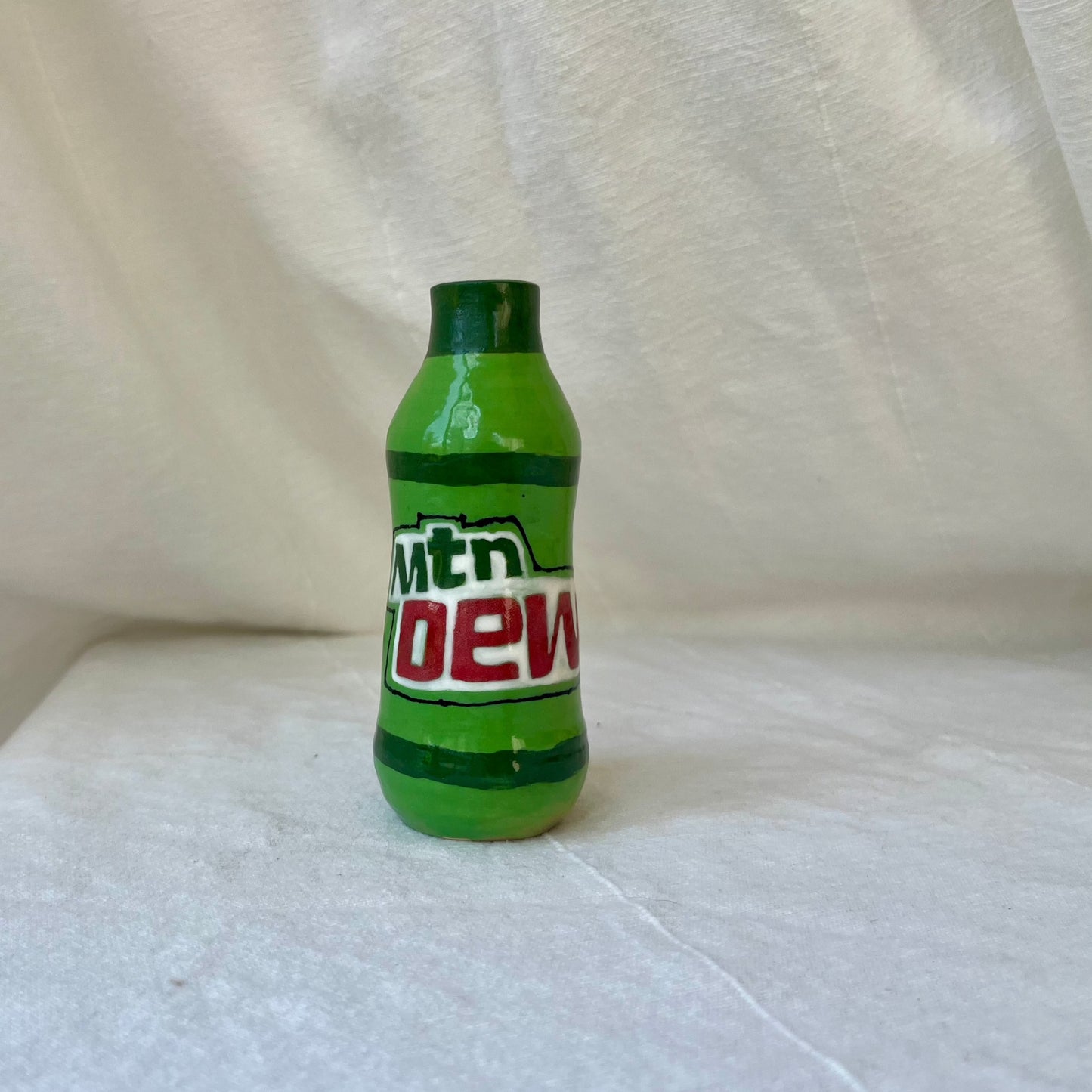 Mountain Dew Bottle Vase