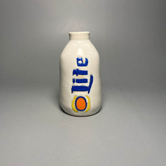 Miller Lite Bottle Vase