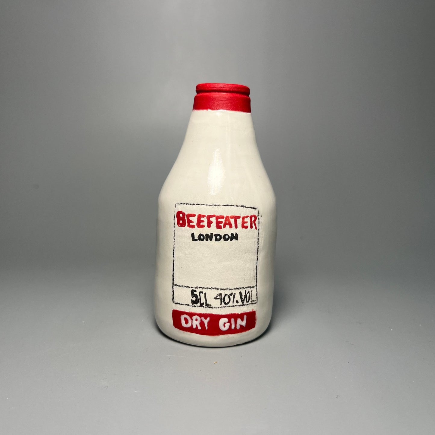 Beefeater Bottle Vase