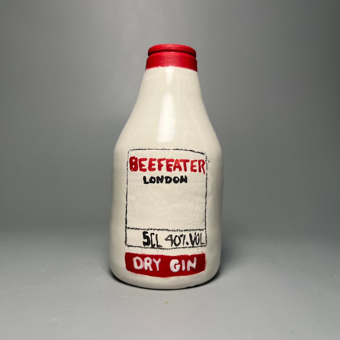 Beefeater Bottle Vase