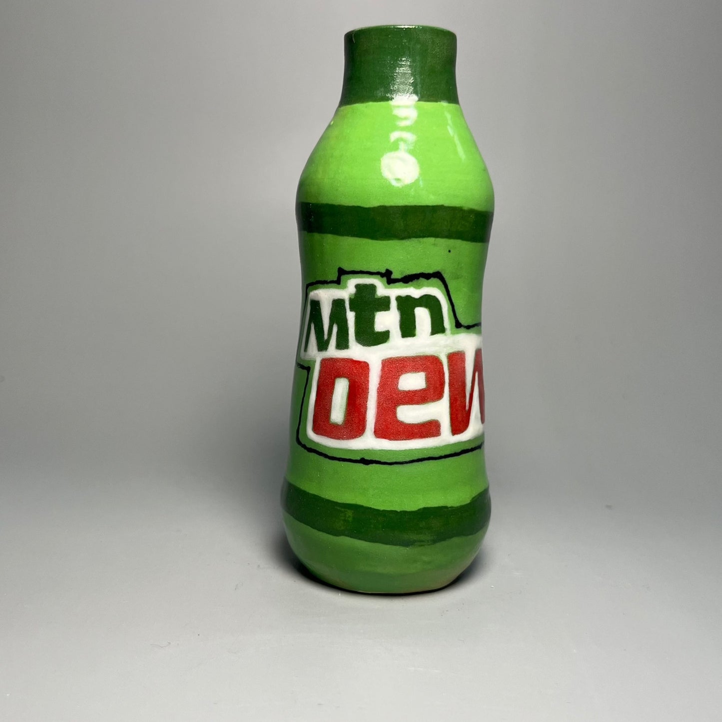 Mountain Dew Bottle Vase