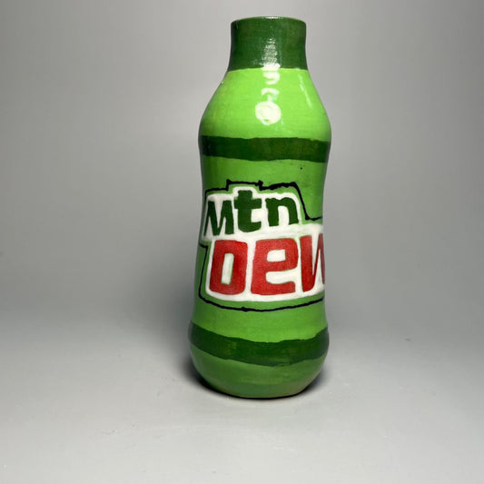Mountain Dew Bottle Vase