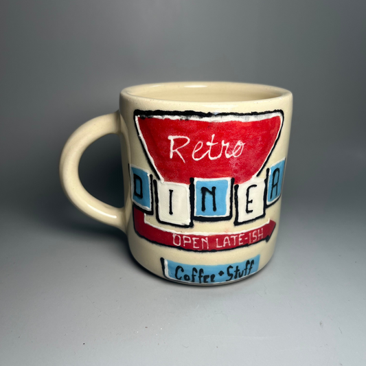 Retro Diner Mug