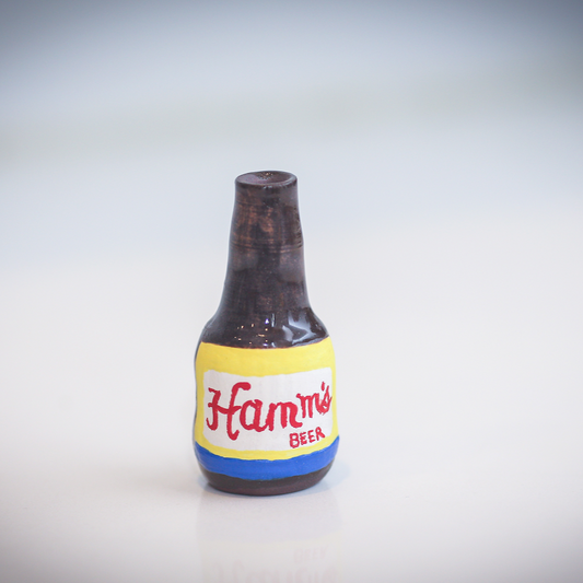 Hamm's Bottle Vase